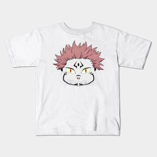 Sukuna Cat Kids T-Shirt